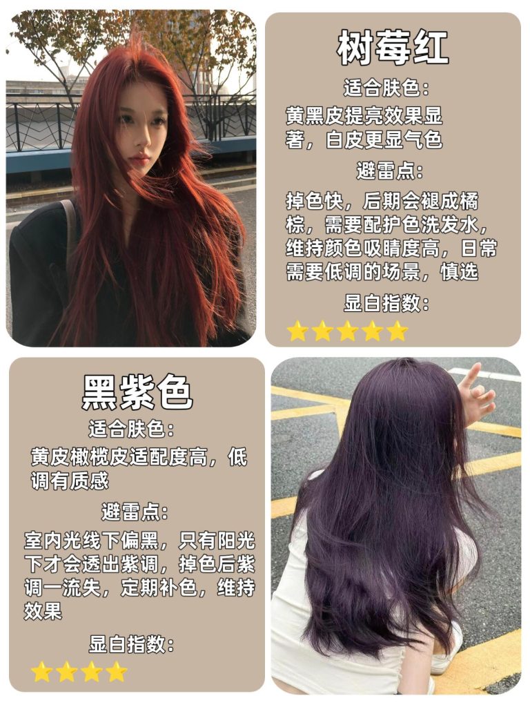 图片[2]-连云港染发 不同肤色适配显白选色-优美阁