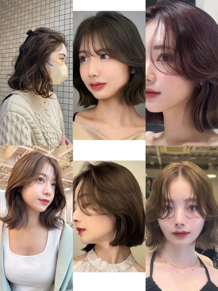 图片[1]-显脸小+巨减龄！200款剪烫染发型推荐-优美阁