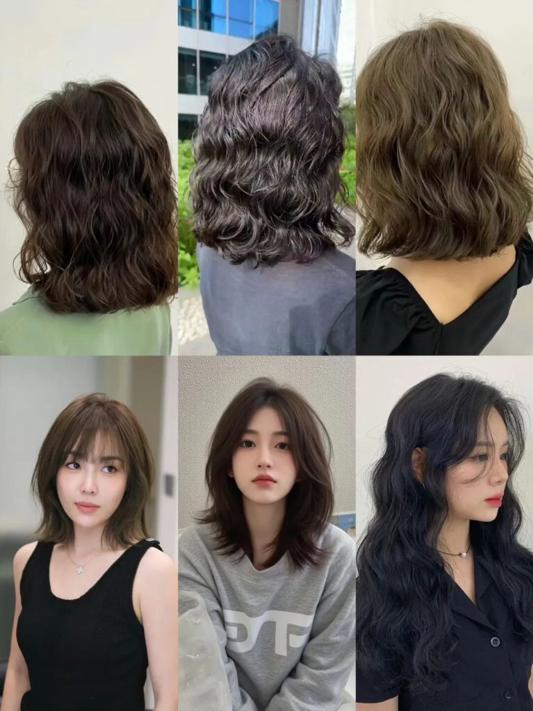 图片[5]-显脸小+巨减龄！200款剪烫染发型推荐-优美阁