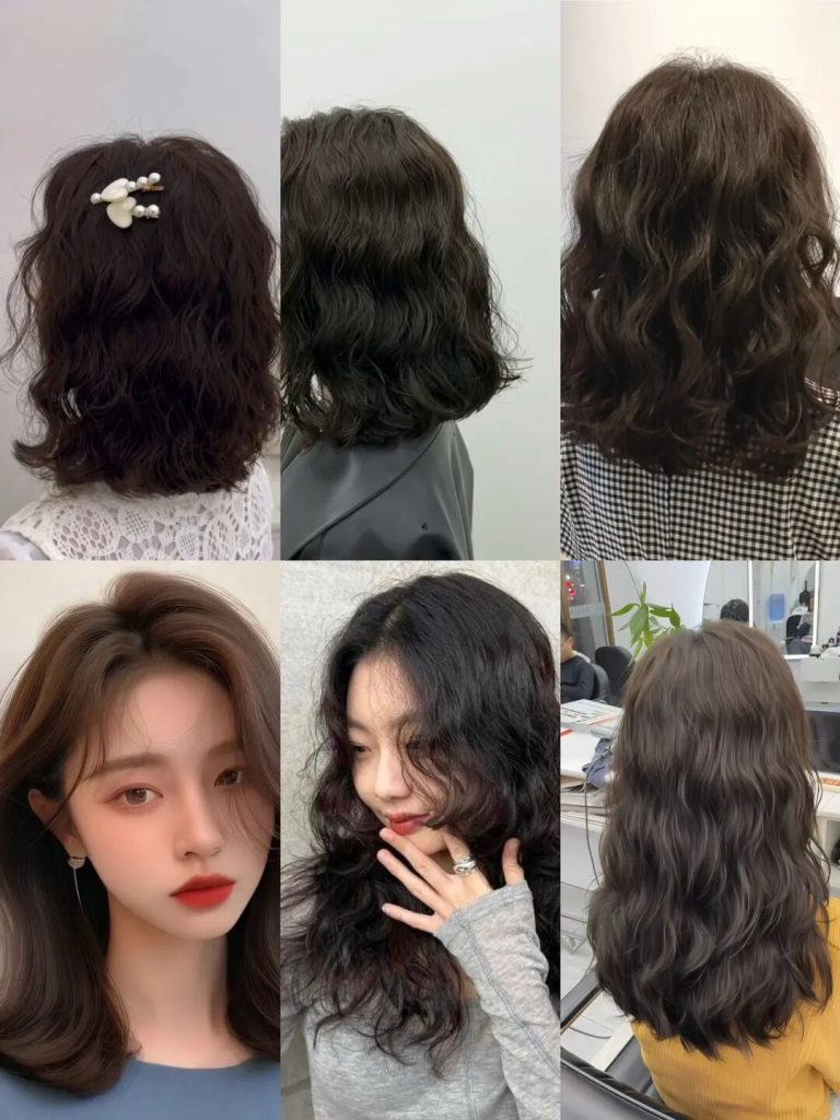 图片[8]-显脸小+巨减龄！200款剪烫染发型推荐-优美阁