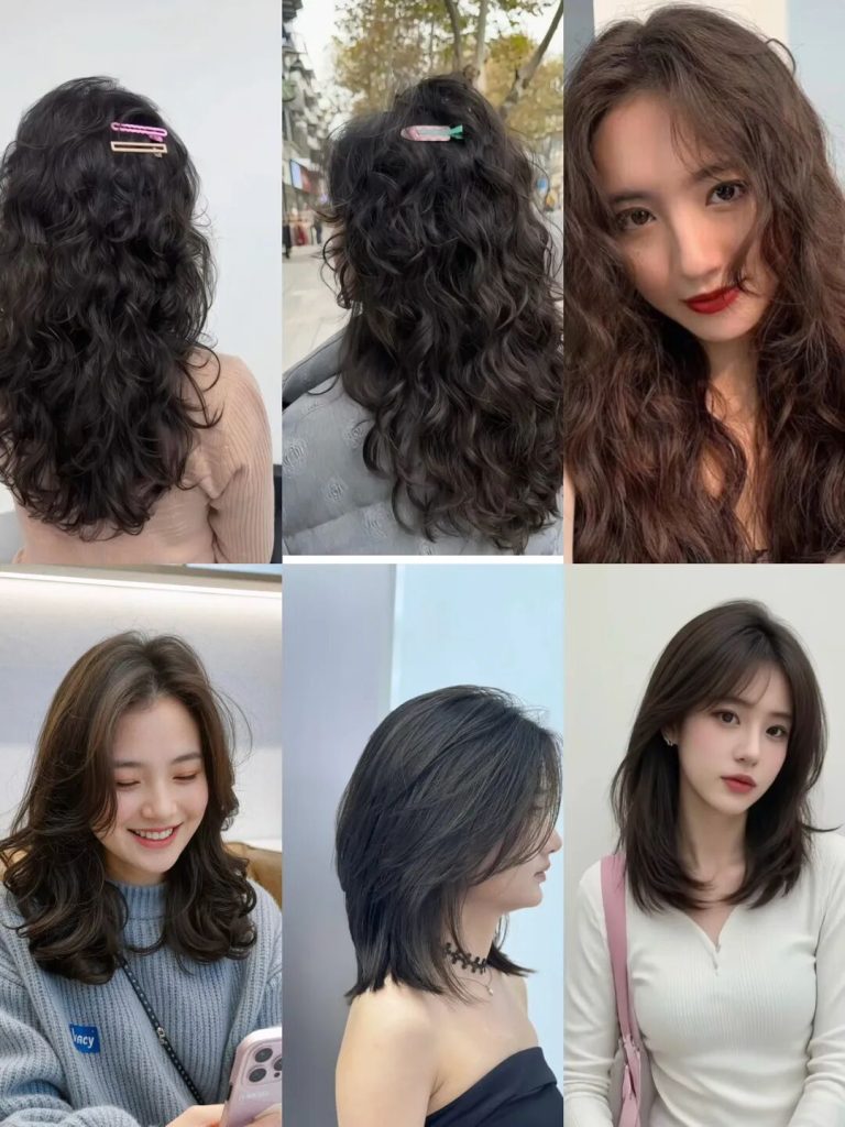 图片[10]-显脸小+巨减龄！200款剪烫染发型推荐-优美阁