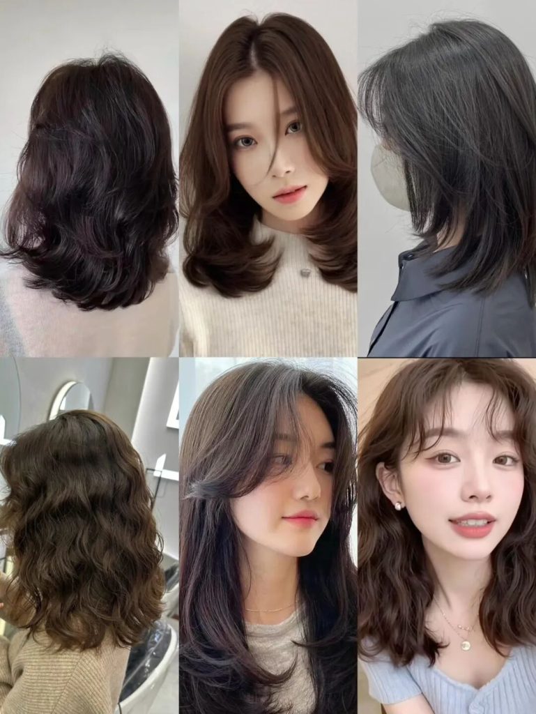 图片[11]-显脸小+巨减龄！200款剪烫染发型推荐-优美阁