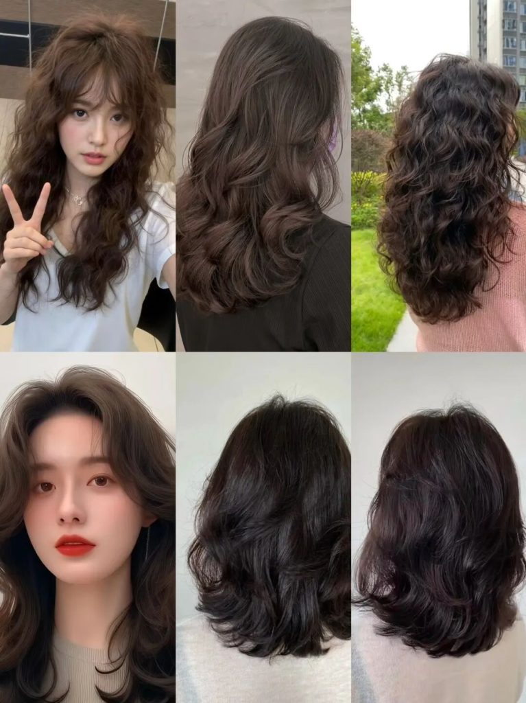 图片[12]-显脸小+巨减龄！200款剪烫染发型推荐-优美阁