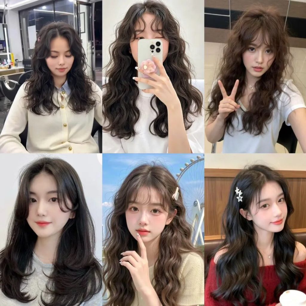 图片[13]-显脸小+巨减龄！200款剪烫染发型推荐-优美阁