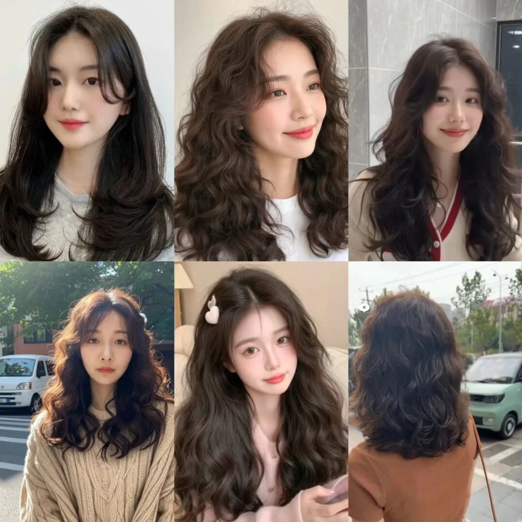 图片[14]-显脸小+巨减龄！200款剪烫染发型推荐-优美阁