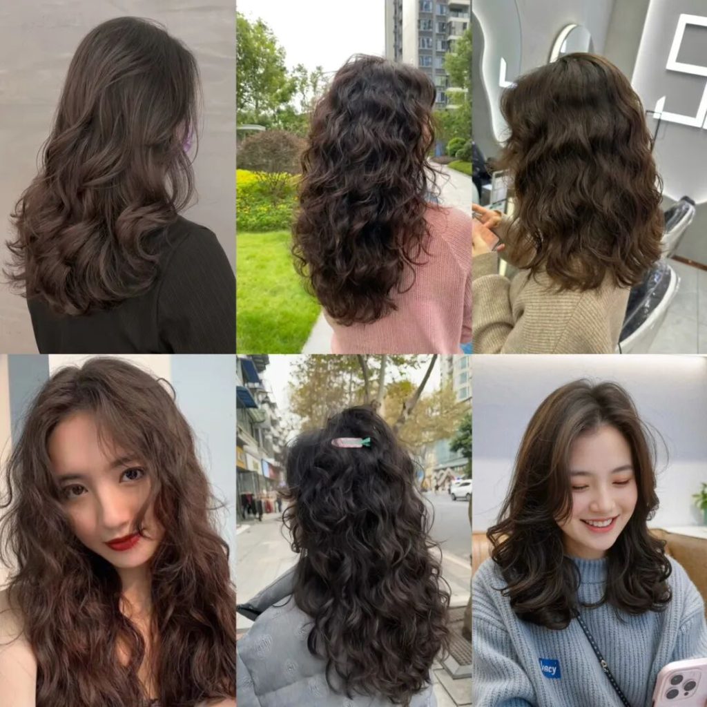 图片[22]-显脸小+巨减龄！200款剪烫染发型推荐-优美阁