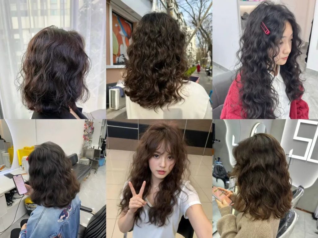 图片[24]-显脸小+巨减龄！200款剪烫染发型推荐-优美阁