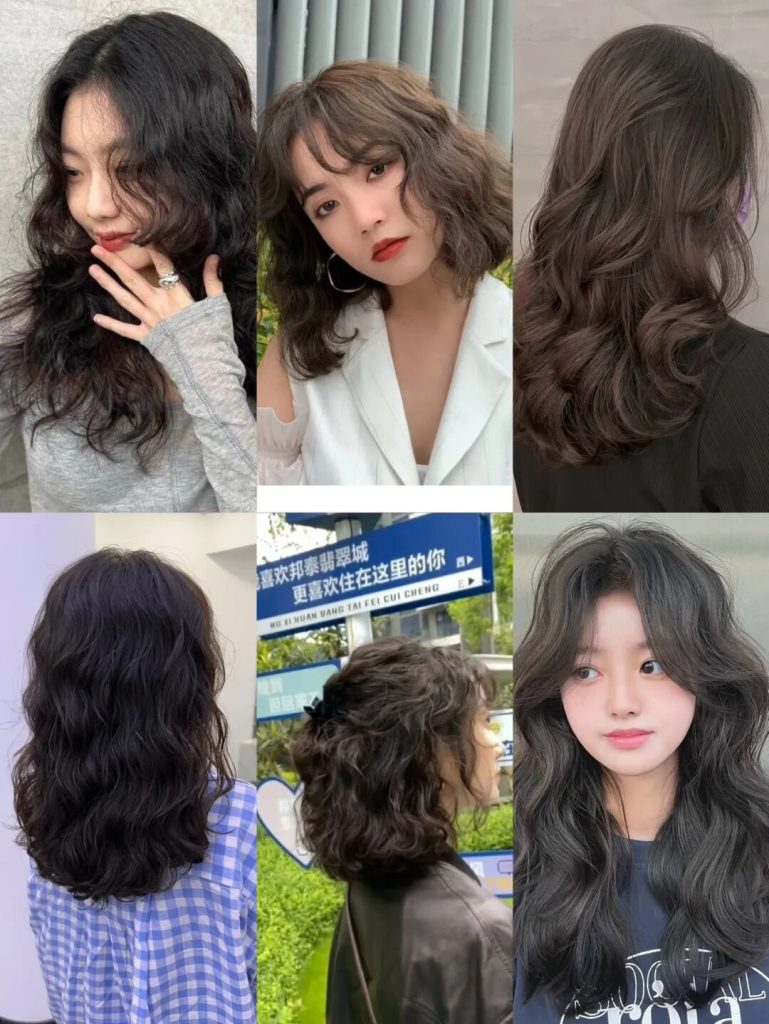 图片[27]-显脸小+巨减龄！200款剪烫染发型推荐-优美阁