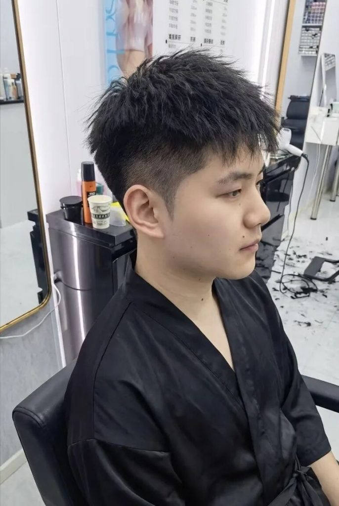 图片[7]-男生烟花烫，痞帅慵懒两不误-优美阁